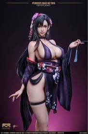 Tifa Lockhart Purple Kimono Figure – 21cm Premium Final Fantasy VII Collectible Statue