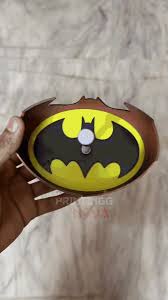 Batman Logo Shadow LED Wall Lamp – Limited Edition DC-Inspired Night Light