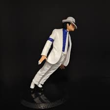 Michael Jackson "Smooth Criminal" Figure –23cm Iconic Anti-Gravity Lean Collectible Statue