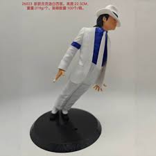 Michael Jackson "Smooth Criminal" Figure –23cm Iconic Anti-Gravity Lean Collectible Statue