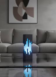 Lumea Prism Ambient Desk Lamp – Geometric LED Mood Light for Bedroom, Nightstand & Home Décor