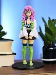 Demon Slayer Mitsuri Kanroji Standing Action Figure – Anime Collectible Figurine