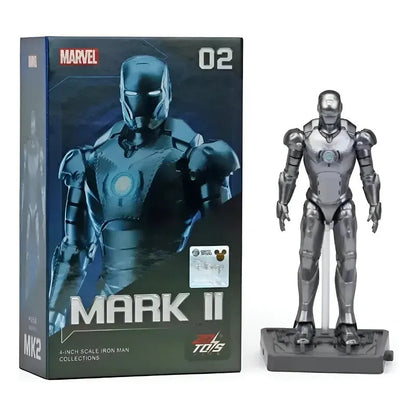Iron Man Mark 2 Action Figure with Display Base | Marvel Premium Collector Edition ✨