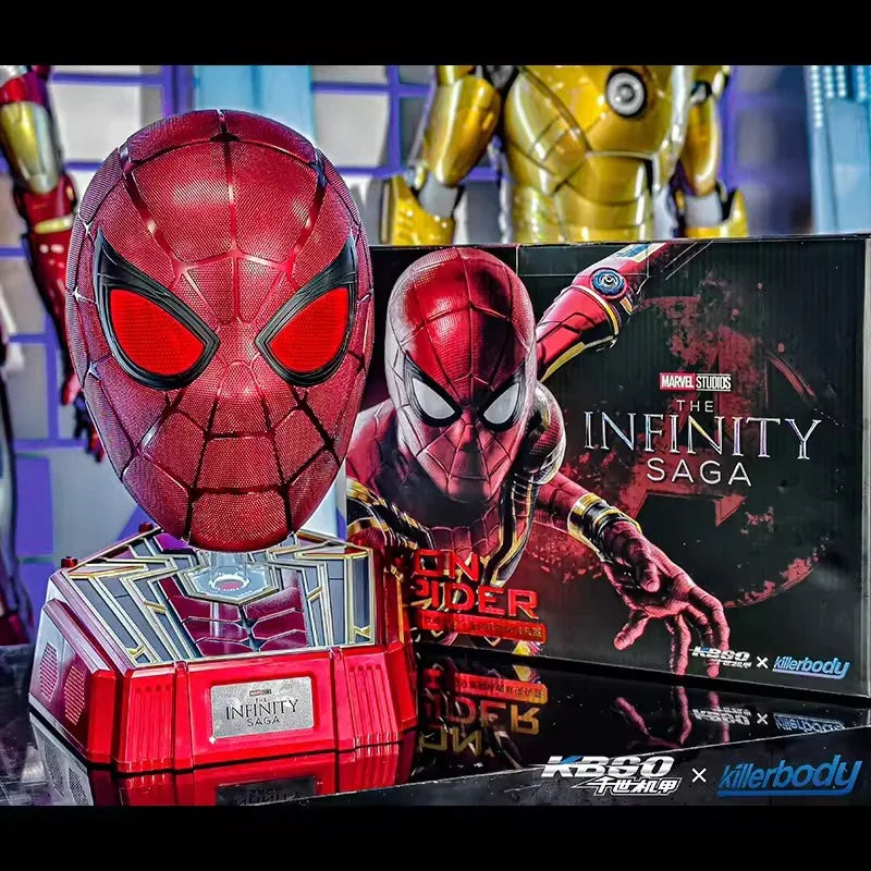 Iron Spider Smart Helmet – Premium Marvel Collectible Display Helmet