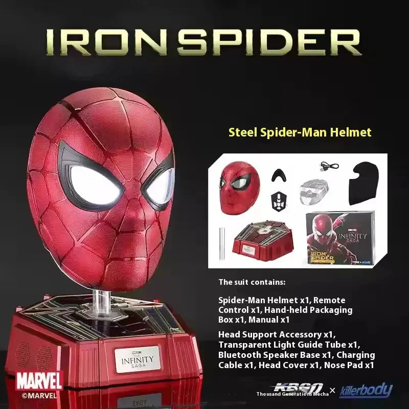 Iron Spider Smart Helmet – Premium Marvel Collectible Display Helmet