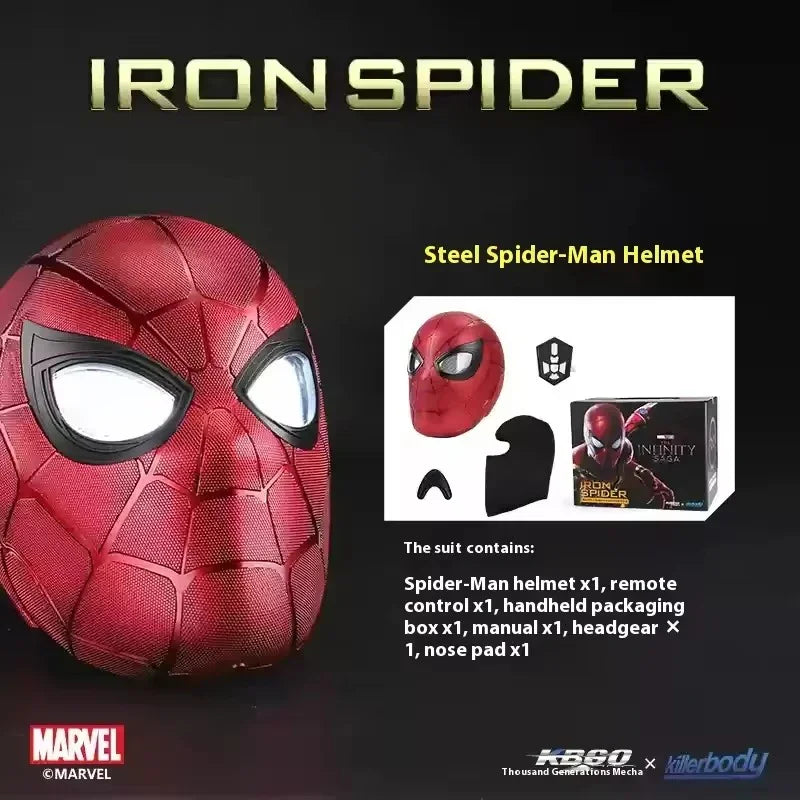 Iron Spider Smart Helmet – Premium Marvel Collectible Display Helmet