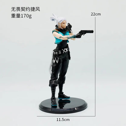 Valorant Jett Shot Ready Figure – 22cm Premium Gaming Collectible Statue