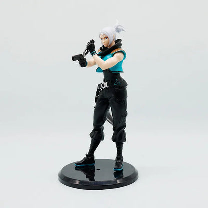 Valorant Jett Shot Ready Figure – 22cm Premium Gaming Collectible Statue