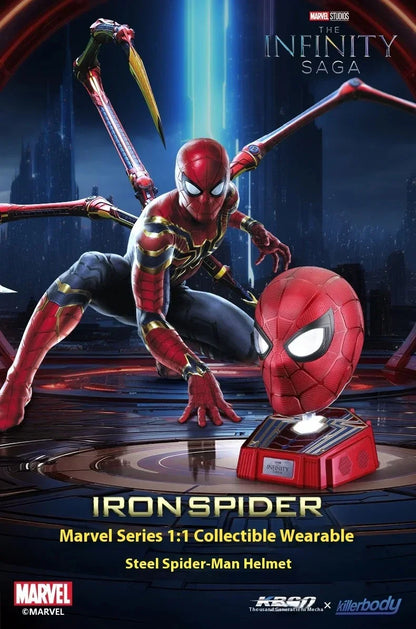 Iron Spider Smart Helmet – Premium Marvel Collectible Display Helmet