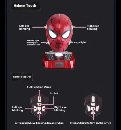 Iron Spider Smart Helmet – Premium Marvel Collectible Display Helmet