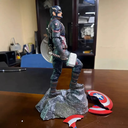 Captain America Endgame Deluxe Figurine 40cm – Premium Marvel Collector's Display Statue