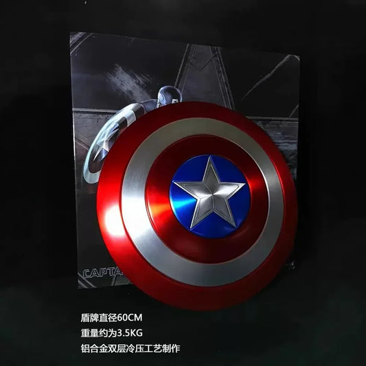 Captain America 1:1 Metal Vibranium Shield – Full-Scale Marvel Collectible Replica
