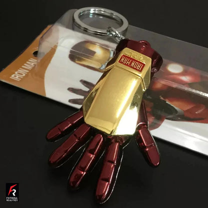 Marvel Iron Man Premium Metal Keychain – Durable Superhero Collectible Key Ring