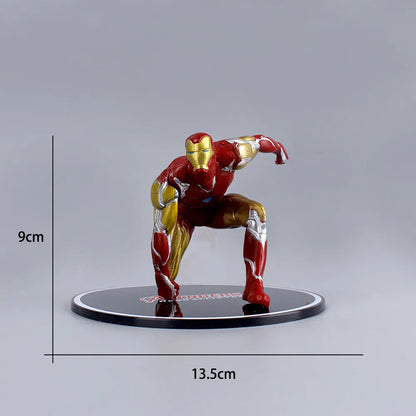 Ironman  Hero Mini Action Figure 9cm – Detailed Superhero Collectible Display Toy