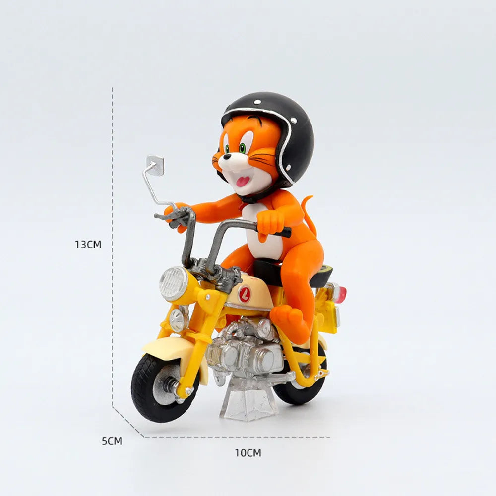 Jerry on Scooter Figure – 13cm Premium Tom & Jerry Collectible Statue (With Box)