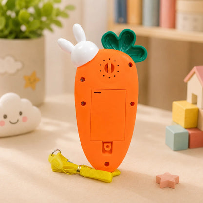 Kids Educational Musical Mobile Phone Toy – Learning Phone with Animal Sounds, Music & Interactive Buttons (Maroon, Green & White)