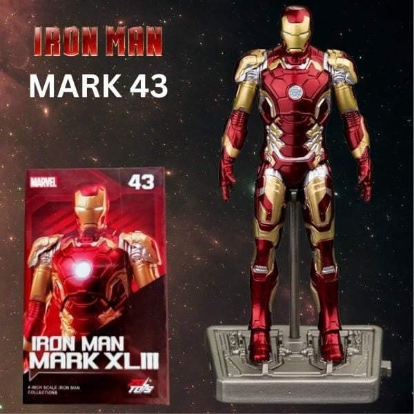 Iron Man Mark 43 Hall of Armor Action Figure base version  | Marvel Premium Collector Edition ✨