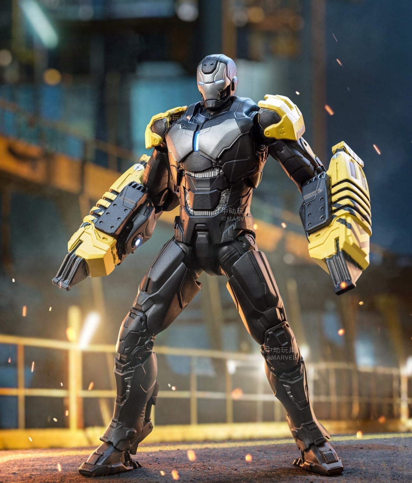 Iron Man MK25 Striker Action Figure – Premium Limited Collector Edition | AnimeLegacy