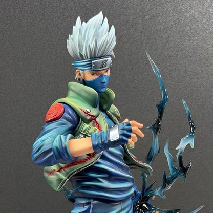Kakashi Hatake 10th Anniversary GK Resin Statue – Premium Naruto Shippuden Collectible Figure