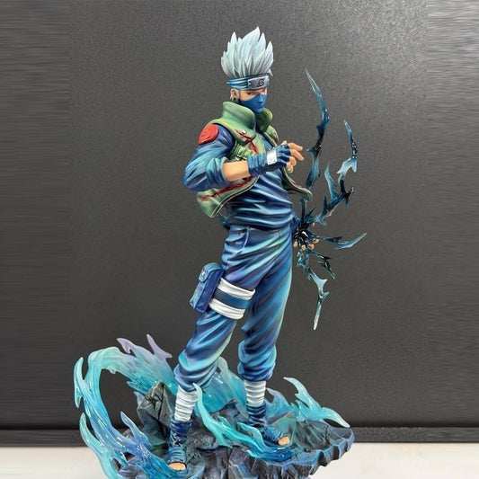 Kakashi Hatake 10th Anniversary GK Resin Statue – Premium Naruto Shippuden Collectible Figure