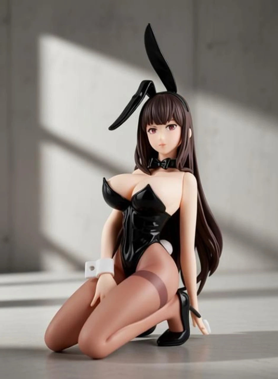 MSVFashions PVC Bunny Girl Figure – Veina Kneeling Pose, 18cm Anime Collectible