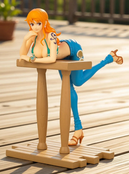 One Piece Nami Action Figure – 17cm Pirate Anime Collectible Figure