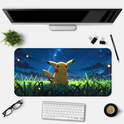 AuraEliteWear Pokémon Mouse Pad – Multicolor Non-Slip Base Gaming Mousepad | Anime Desk Mat for Gaming, Office & Study