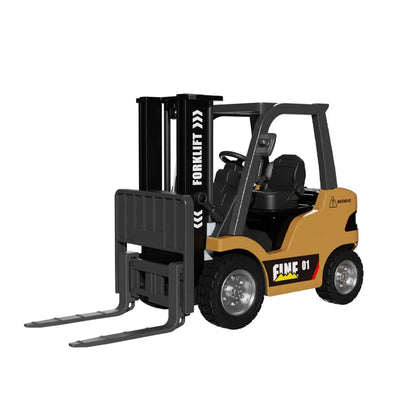Engineering RC Forklift Truck – 2.4GHz Alloy Vehicle with LED Lights & Sound Remote & App Control
