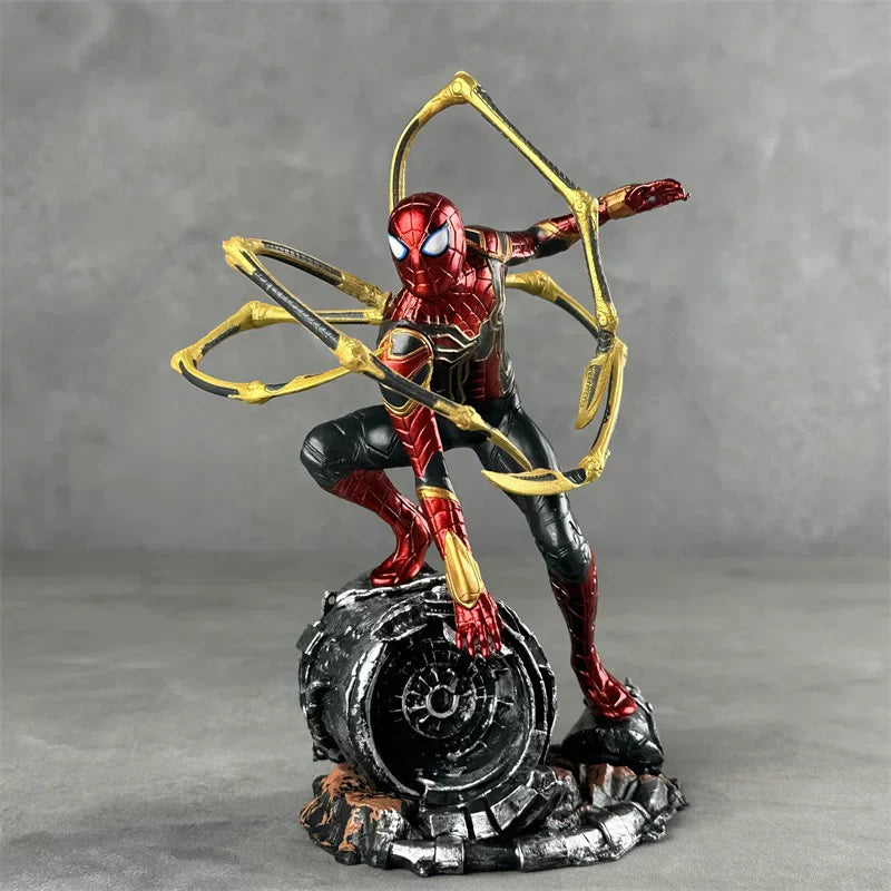 Iron Spider Premium Action Figure Statue – Marvel Collector's Display Model