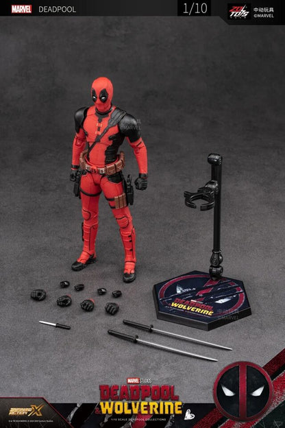 Deadpool Action Figure – 1:10 Scale Premium Collector Edition | AnimeLegacy