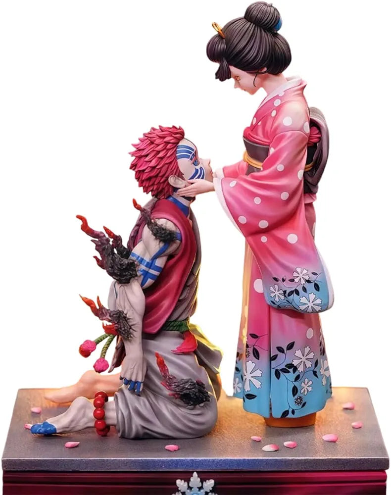 Demon Slayer Figure – Akaza & Koyuki Premium Anime Figure
