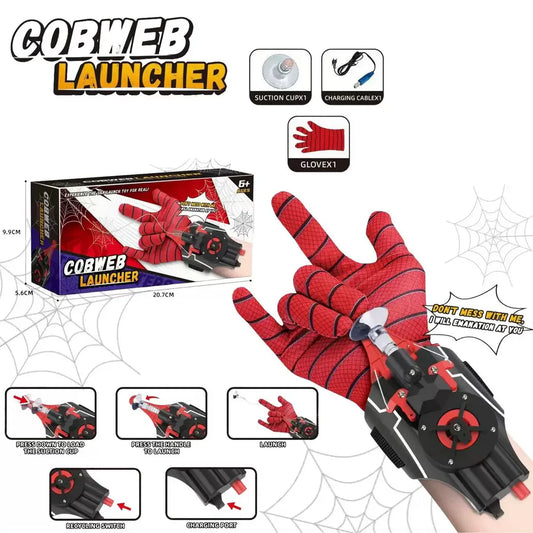 Spider-Man Web Shooter  – Superhero Role Play Toy Set for Kids