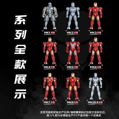 Marvel Iron Man Model Kit Blind Box – Mystery Edition | 1 Random Collectible Box | AnimeLegacy