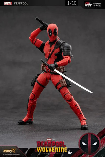 Deadpool Action Figure – 1:10 Scale Premium Collector Edition | AnimeLegacy