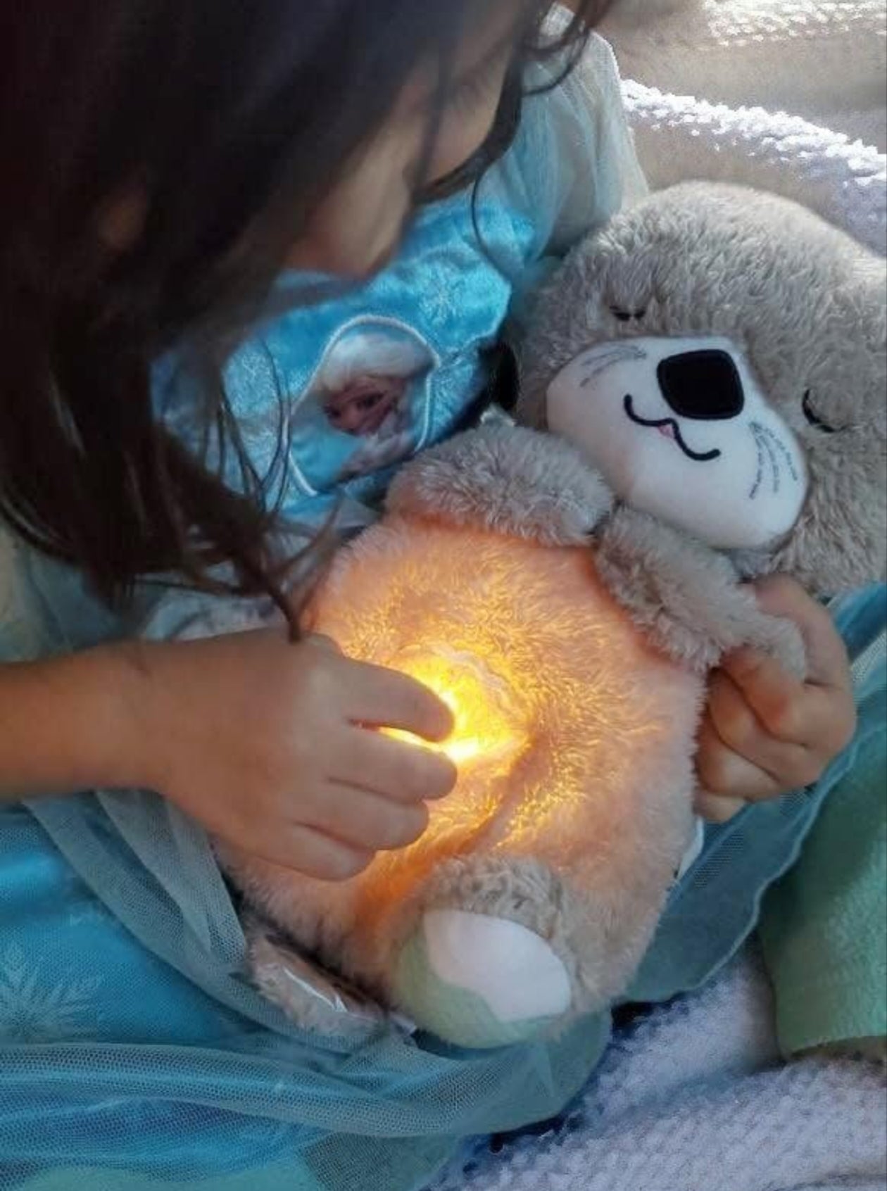 Magic Glow Teddy Bear with Light & Music – Soft Plush Toy for Kids