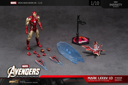 Iron Man Mark 85 V1.0 Action Figure (Non-LED) – Premium Infinity Saga Collector Edition | AnimeLegacy