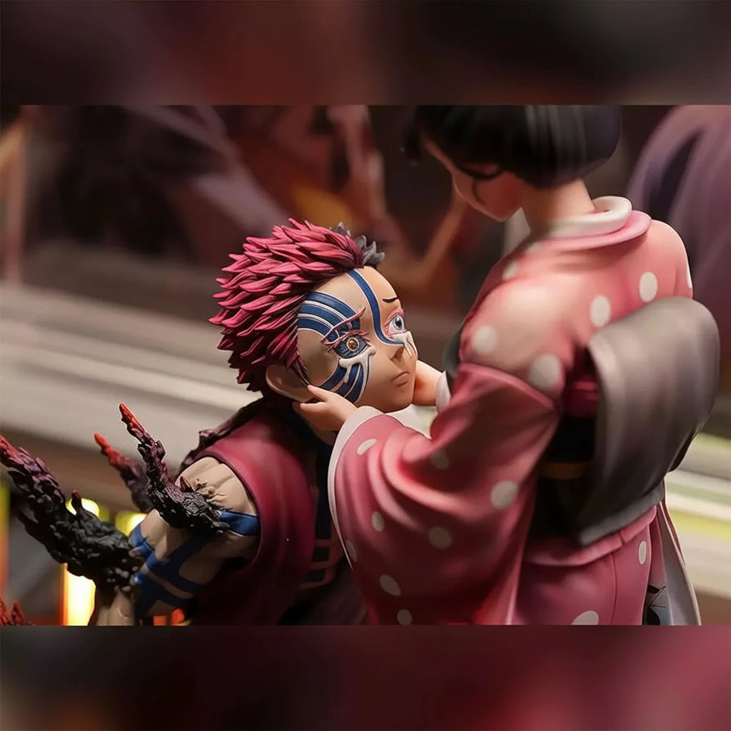 Demon Slayer Figure – Akaza & Koyuki Premium Anime Figure