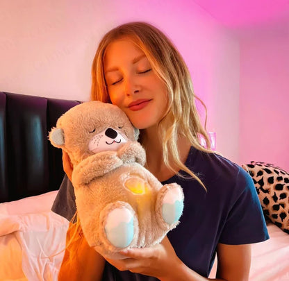 Magic Glow Teddy Bear with Light & Music – Soft Plush Toy for Kids