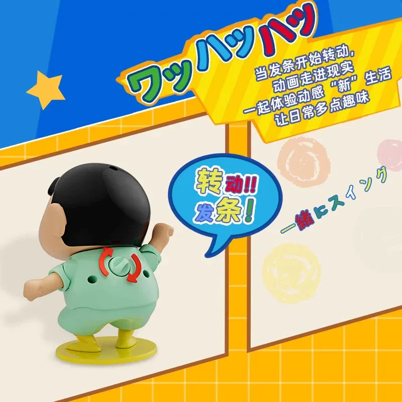 Dancing Shin-chan Figure – Crayon Shin-chan Anime Collectible Desk Décor