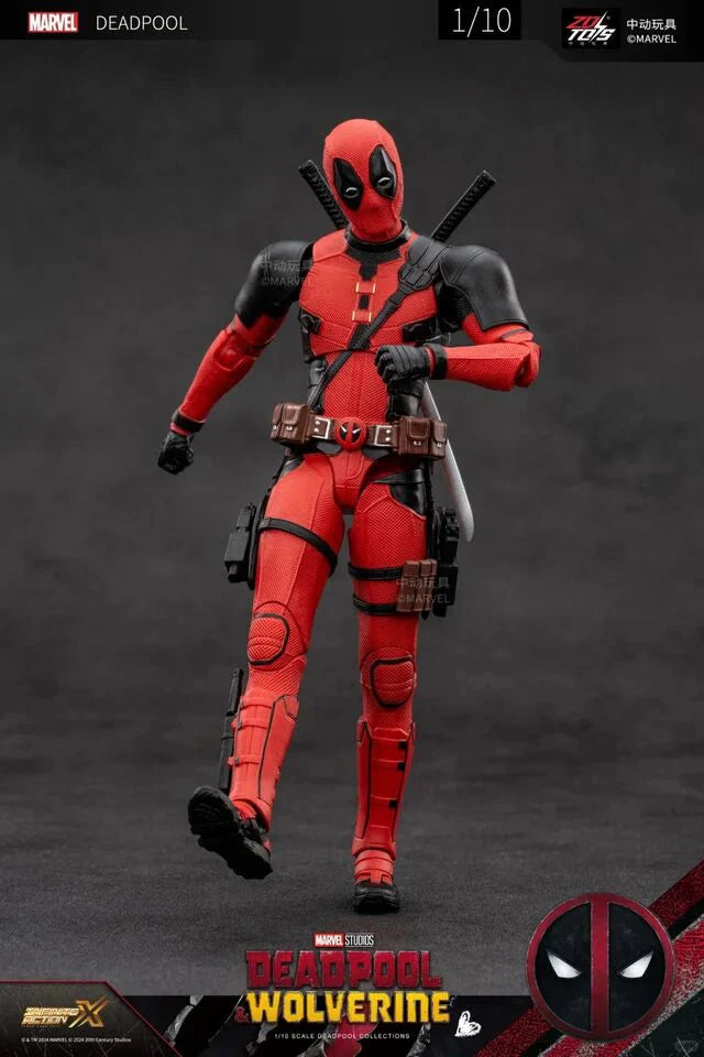 Deadpool Action Figure – 1:10 Scale Premium Collector Edition | AnimeLegacy