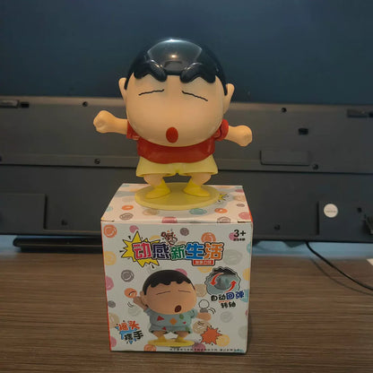 Dancing Shin-chan Figure – Crayon Shin-chan Anime Collectible Desk Décor