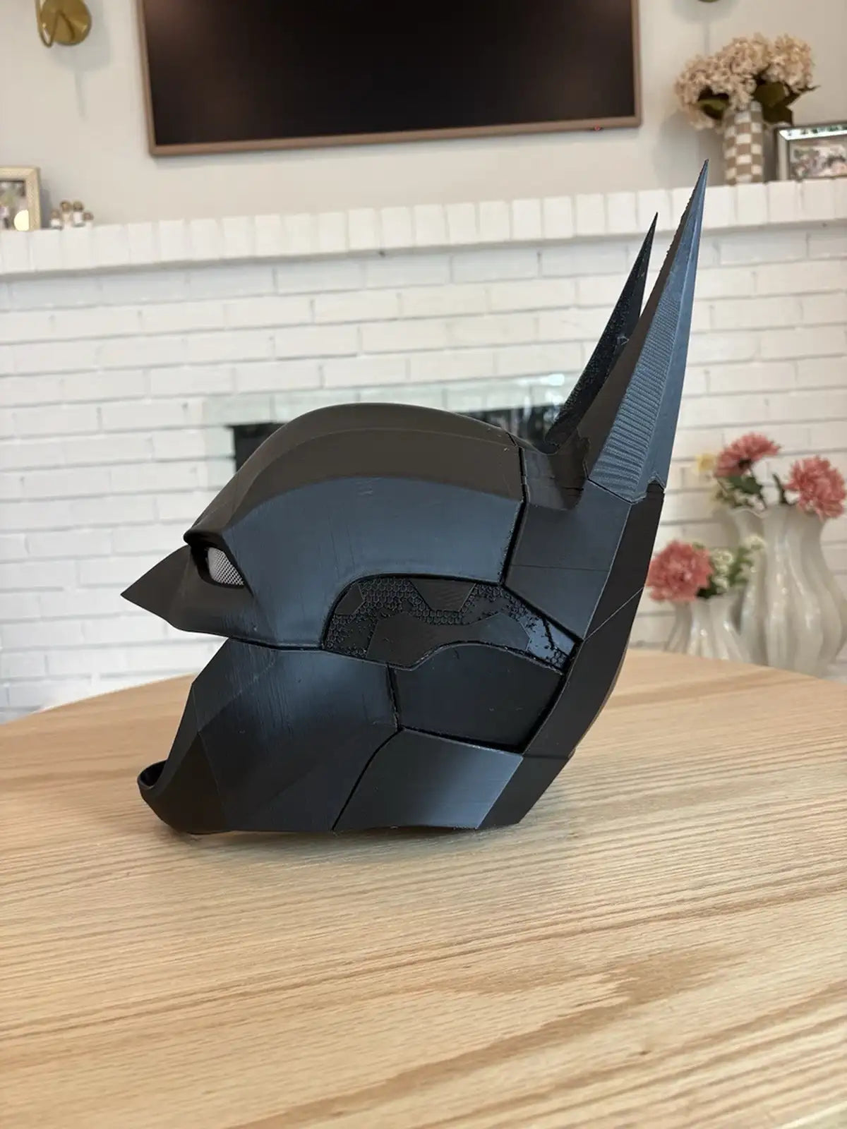 Batman Cowl Helmet – Arkham Style Full Head Wearable Mask (Limited Edition)