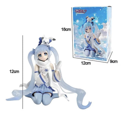 Snow Miku Sky Town 10th Anniversary Noodle Stopper Figure – Premium Hatsune Miku Collectible Statue