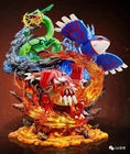 Pokémon Groudon, Kyogre & Rayquaza Figure Set – 35cm Premium PVC Collectible Anime Statue