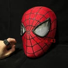 The Amazing Spider-Man Premium LED Cosplay Mask – Movie Replica Spider-Man Light-Up Collectible