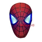 The Amazing Spider-Man Premium LED Cosplay Mask – Movie Replica Spider-Man Light-Up Collectible