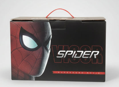 Spider-Man Black Raimi 1:1 Cosplay Mask – Light-Up Eyes with Chin Control Limited Edition