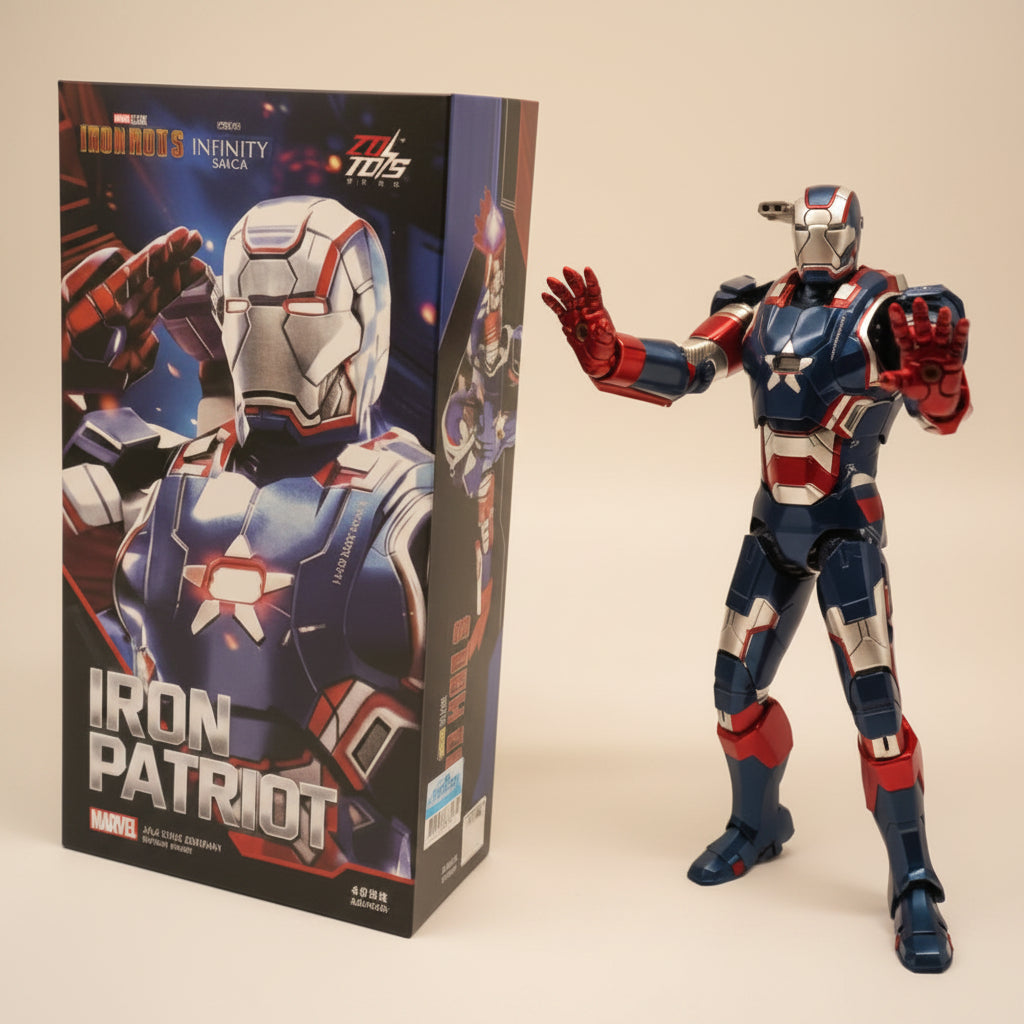 Iron Patriot Action Figure – Premium Limited Collector Edition | AnimeLegacy