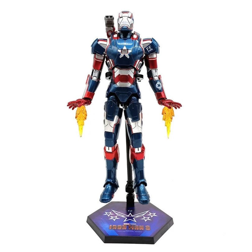 Iron Patriot Action Figure – Premium Limited Collector Edition | AnimeLegacy