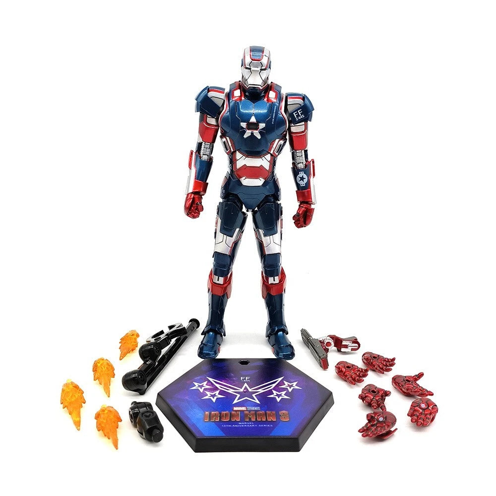 Iron Patriot Action Figure – Premium Limited Collector Edition | AnimeLegacy
